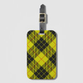 MacLeod tartan patroon Bagagelabel (Voorkant (verticaal))