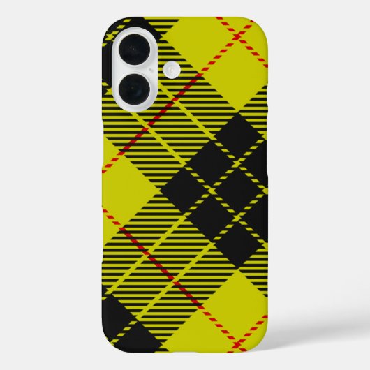 MacLeod tartan patroon Case-Mate iPhone Case (Achterkant)