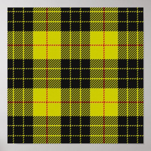 MacLeod tartan patroon Poster (Voorkant)