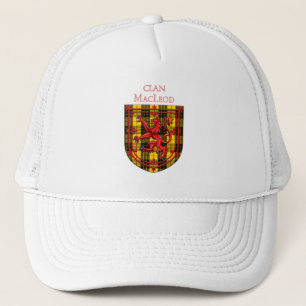 MacLeod Tartan Scottish Play Lion Rampant Trucker Pet