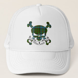 MacLeod Tartan Skull Trucker Pet