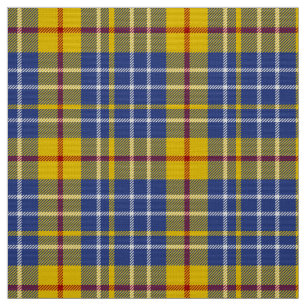 MacLeod Tartan Tissu bleu vert et noir