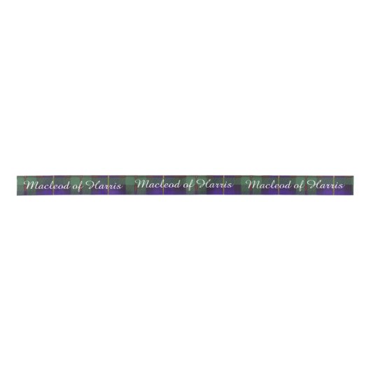 Macleod van Harris clan Pset Scottish tartan Lint (Voorkant)