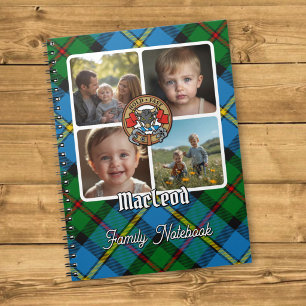 MacLeod van Harris Familie Fotocollage Notitieboek
