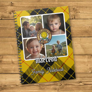 MacLeod van Lewis Familie Fotocollage Notitieboek