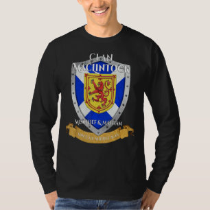 Maclintock Schotse familie Clan Schotland Shield T-shirt