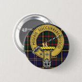 MacMillan Clan-toets Ronde Button 5,7 Cm (Voorkant /achterkant)