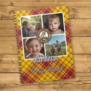 MacMillan familie foto collage Notitieboek