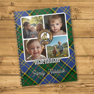 MacMillan familiefotocollage Notitieboek