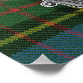 MacMillan Tartan & Badge Poster (Hoek)