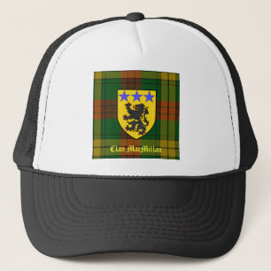 MacMillan Tartan Wapen van het Geslacht Trucker Pet