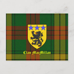 MacMillan Tartan Wapenlaag Briefkaart