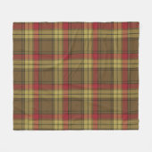 MacMillan Vervaalde Plaid Fleece Deken (Voorkant (Horizontaal))