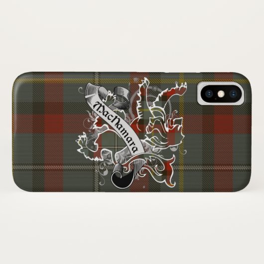 MacNamara Tartan Lion Case-Mate iPhone Case (Achterkant (horizontaal))
