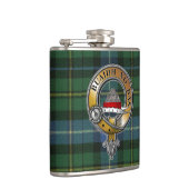 MacNeil-Barra Tartan & Badge Heupfles (Rechts)