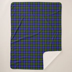 Macneil de Barra tartan bleu vert plaid