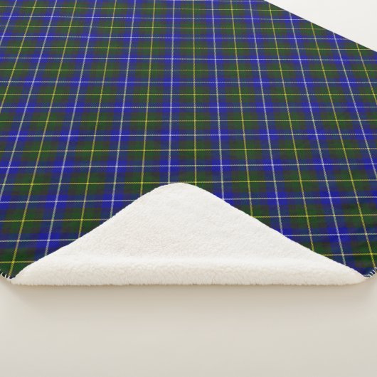 Macneil de Barra tartan bleu vert plaid (3/4)