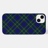 Macneil de Colonsay tartan bleu vert plaid (Verso Horizontal)
