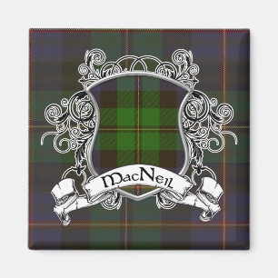 MacNeil Tartan Shield Magneet