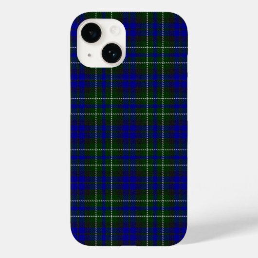 Macneil van Colonsay tartan blauw groen gelooid Case-Mate iPhone Case (Achterkant)