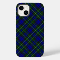 Macneil van Colonsay tartan blauw groen gelooid