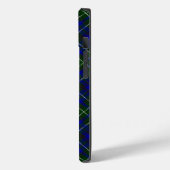 Macneil van Colonsay tartan blauw groen gelooid Case-Mate iPhone Case (Achterkant / Links)