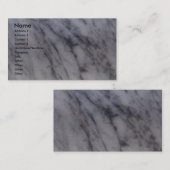 Maçon en pierre ou contre- carte de visite (Devant / Derrière)