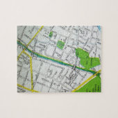 Macon, GA kaart Legpuzzel (Horizontaal)