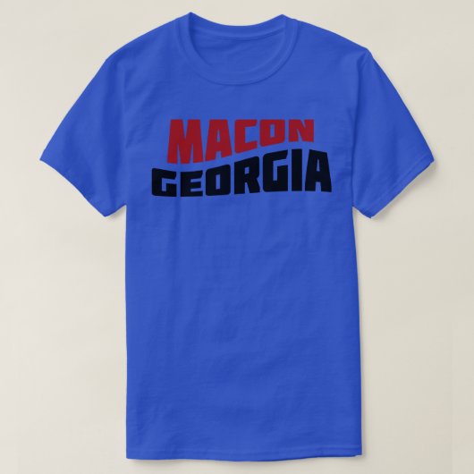 Macon Georgia TShirt 7 (Design voorkant)