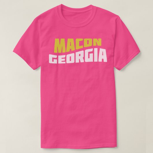 Macon Georgia TShirt 8 (Design devant)