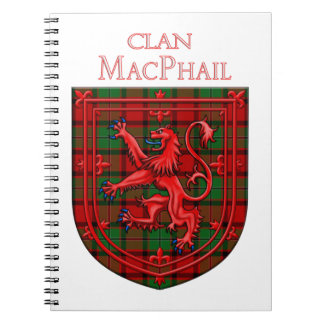MacPhail Tartan Scottish Play Lion Rampant Notitieboek