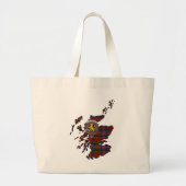 MacPherson Clan Badge Jumbo Tas (Voorkant)