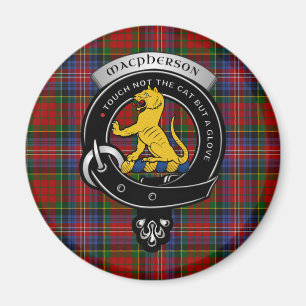 Macpherson Clan Badge Magnet Magneet