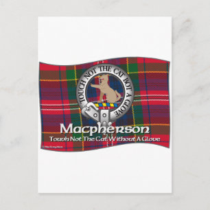 Macpherson Clan Briefkaart