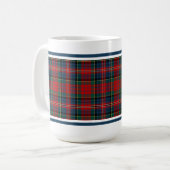 MacPherson Clan Tartan Koffiemok (Voorkant links)