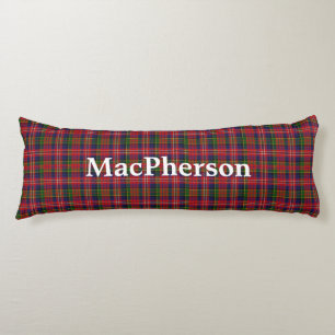 MacPherson Clan Tartan Pset Body Pillow Lichaamskussen