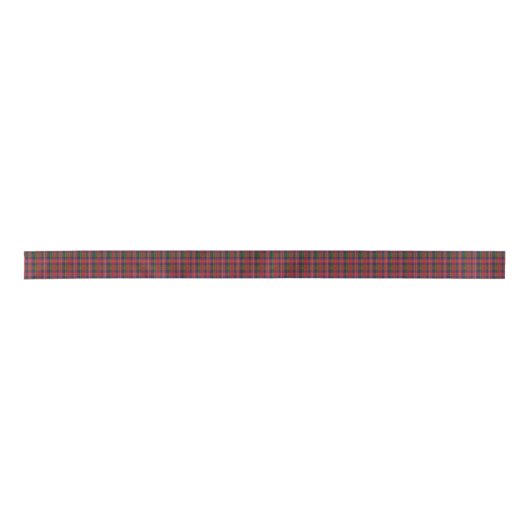 MacPherson Clan Tartan Pset Ribbon Lint (Voorkant)