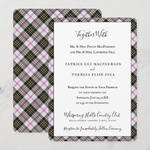 MacPherson Clan Tartan Schotse Plaid Kaart