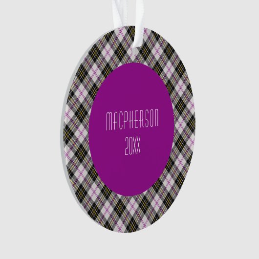 MacPherson Clan Tartan Scottish Plaid (devant)