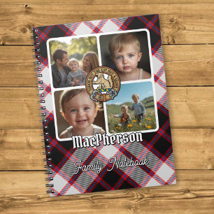 MacPherson Familie Foto Collage Notitieboek