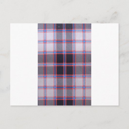 MACPHERSON HUNTING TARTAN BRIEFKAART (Voorkant)