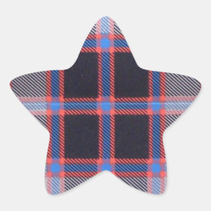 MACPHERSON HUNTING TARTAN STER STICKER