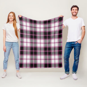 MacPherson Jacht Huidige Schotse Ruit Fleece Deken