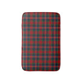 MacPherson Rood en Blauw Schots Tartan Badmat (Voorkant Verticaal)