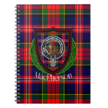 MacPherson Schotse Clan Tartan & Crest