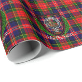 MacPherson Scottish Clan Tartan & Crest Cadeaupapier (Rol Hoek)