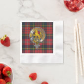 MacPherson Tartan & Badge Servet (Insitu)