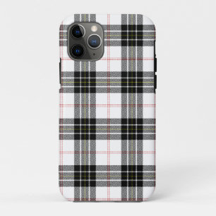 MacPherson tartan zwarte witte vlecht iPhone 11 Pro Hoesje