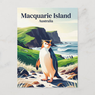 Macquarie-eiland Australië Briefkaart