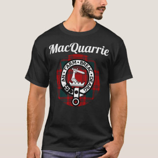 MacQuarrie clan Schotse naamplaat van wapenarsenaa T-shirt